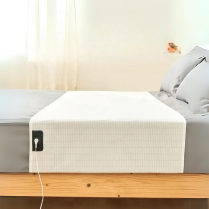 GroundingFlow™ Earthing Bed Sheet for Better Sleep & Wellness